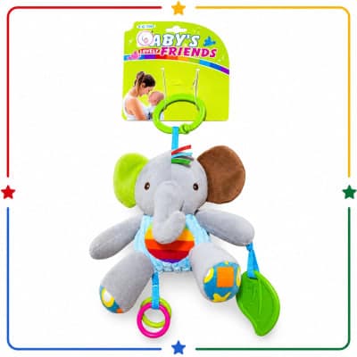 Colgador ELEFANTE para Coche/Cuna