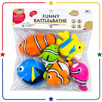 Peces nemo de bañera