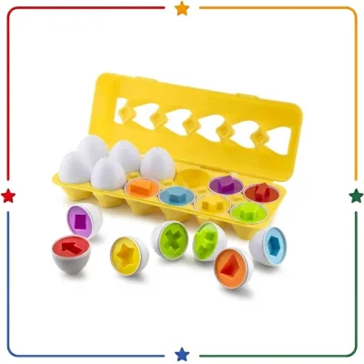 Huevos de encaje didácticos