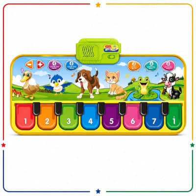 TAPETE PIANO MUSICAL GRANDE