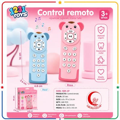 CONTROL REMOTO MUSICAL